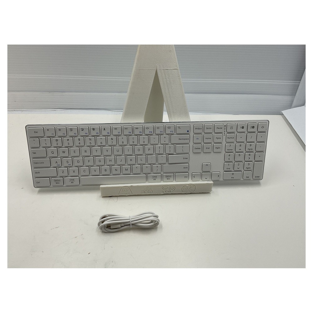 TIETI K02BT Wireless Keyboard Rechargeable Slim